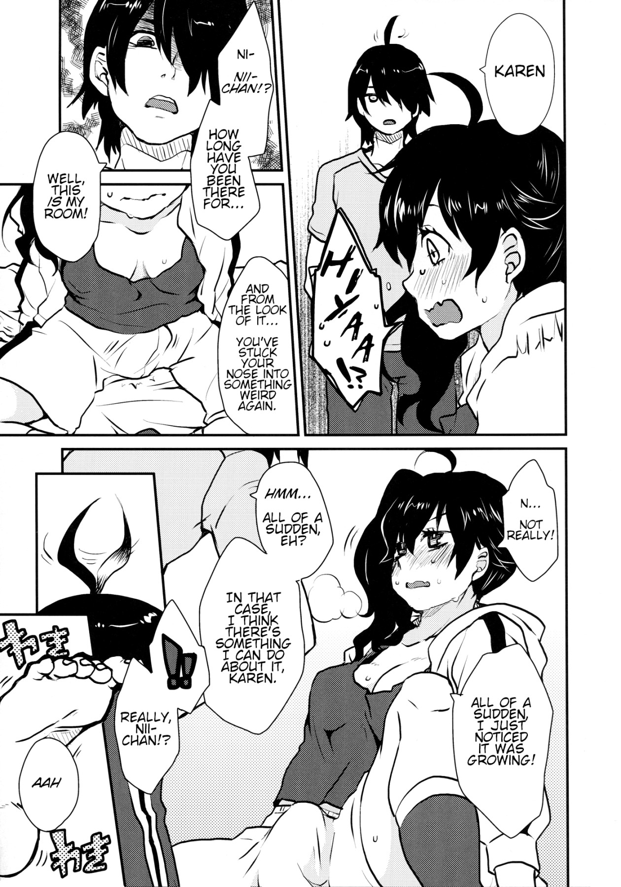 Hentai Manga Comic-Karen Erect-Read-3